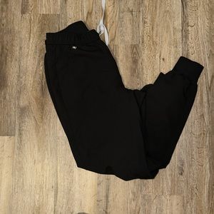 Figs men’s small tansen black jogger scrub pants